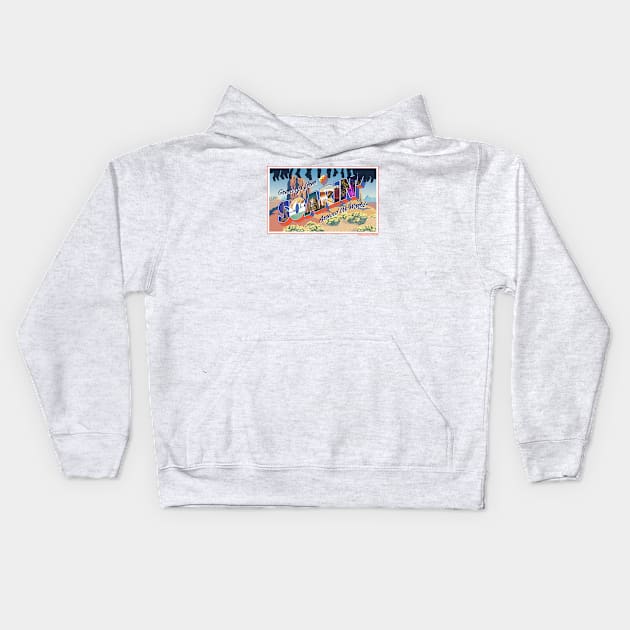 Soarin' Over the world Kids Hoodie by MagicalMeltdown